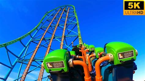 kingda ka roller coaster pov|Kingda Ka POV 5K Back Row World’s TALLEST Roller Coaster .